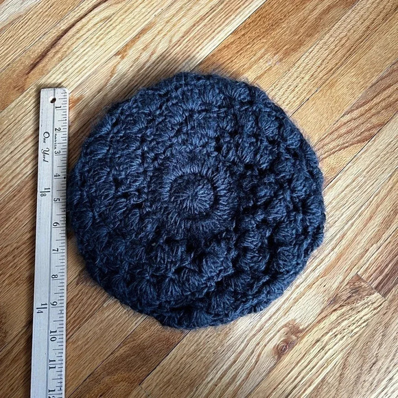 French Barrette Knit Hat - Picture 1 of 4